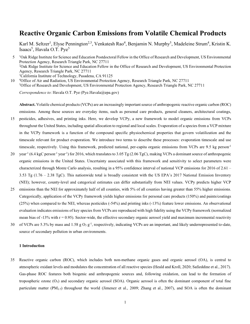 Manuscript Can Be Retrieved And/Or Generated by Downloading Vcpy.V1.0