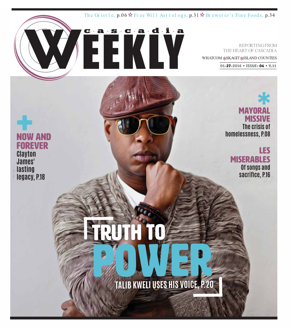 TRUTH to POWER TALIB KWELI USES HIS VOICE, P.20 Casino Resort