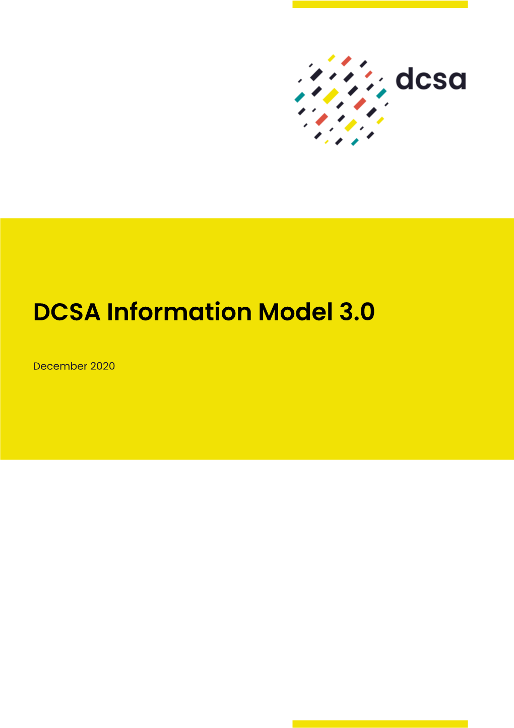 DCSA Information Model 3.0