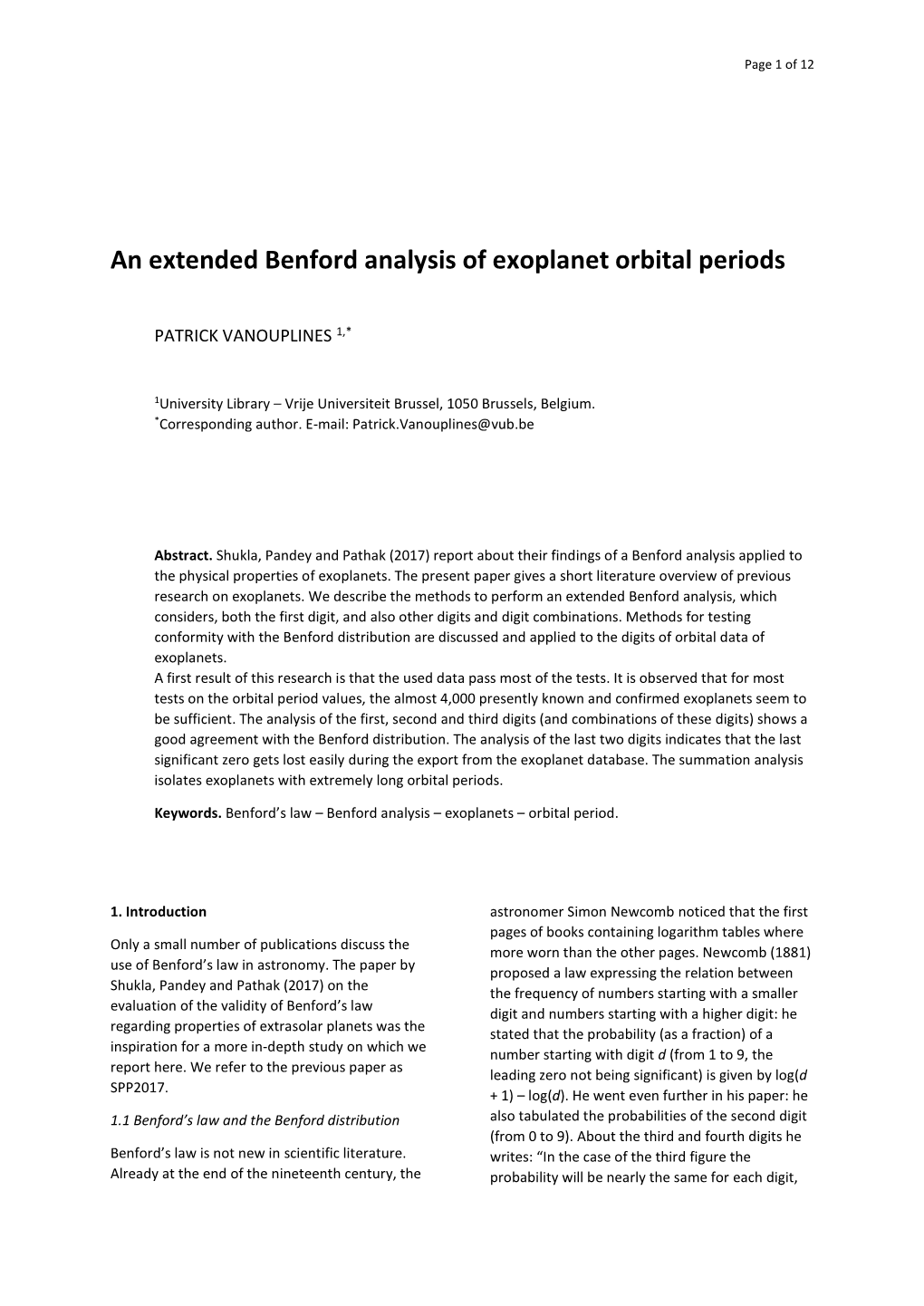 An Extended Benford Analysis of Exoplanet Orbital Periods