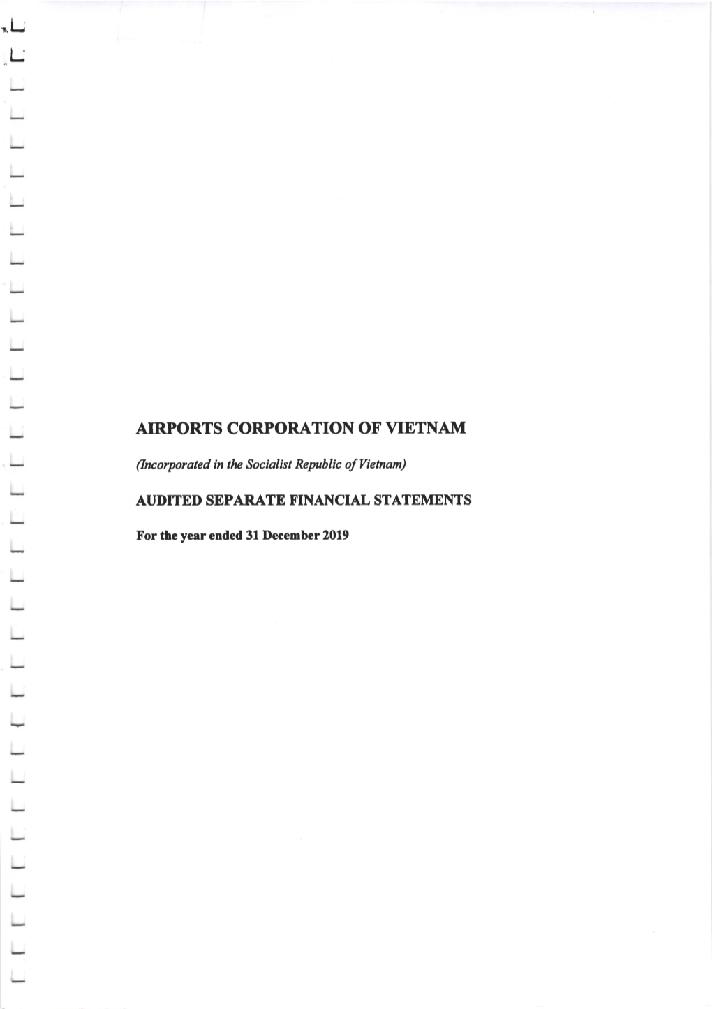 L. Airports Corporation of Yietnam