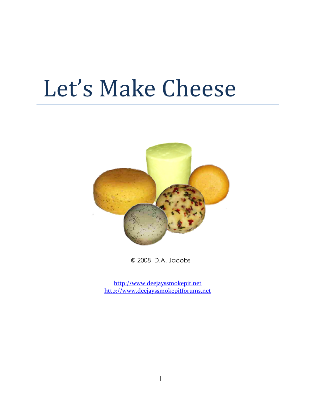 Let's Make Cheese