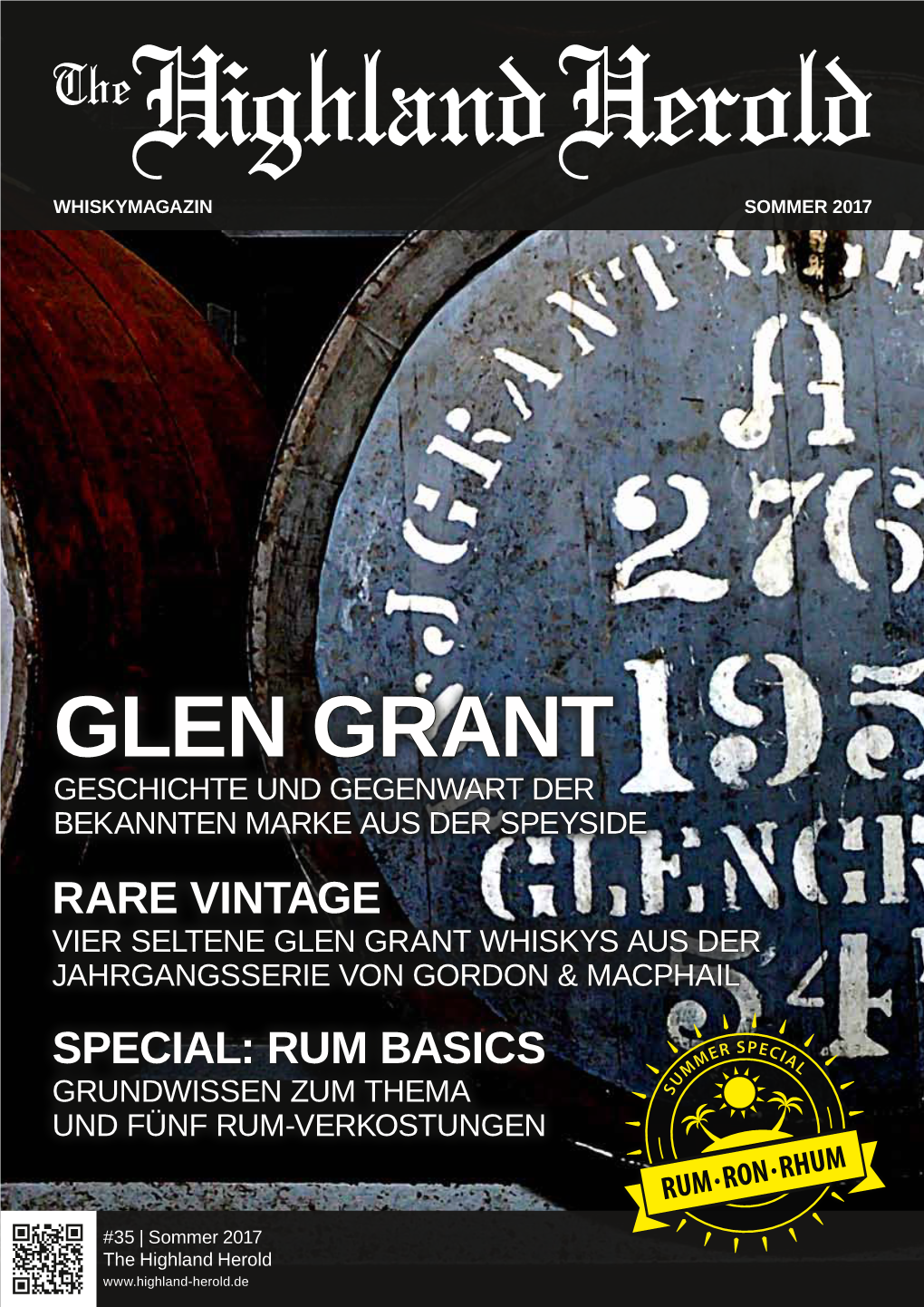 Glen Grant Whiskys Aus Der Jan Hrga Gsserie Von Gordon & Macphail S Pecial: Rum Basics Grundwissen Zum Thema Und Fünf Rum-Verkostungen