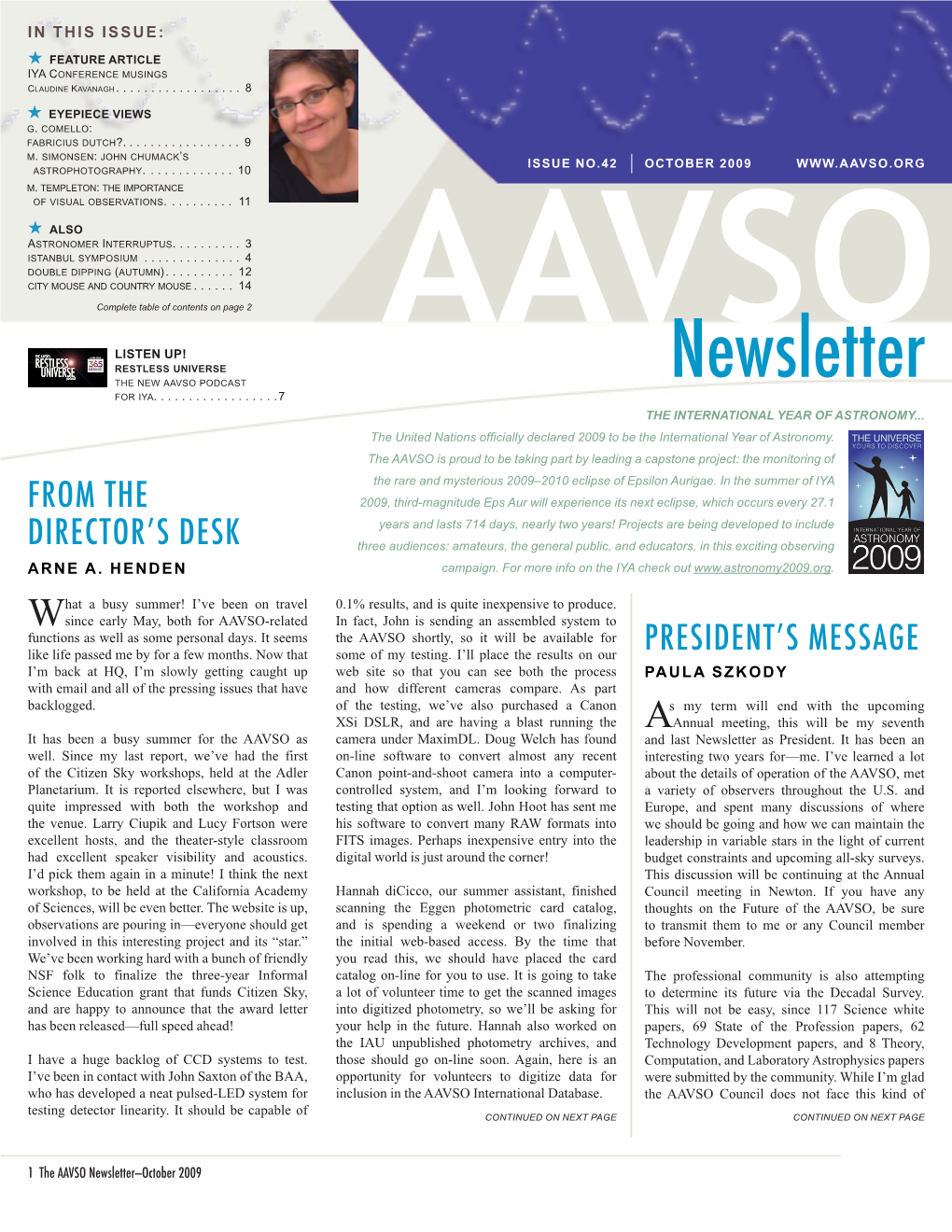 Newsletter for Iya