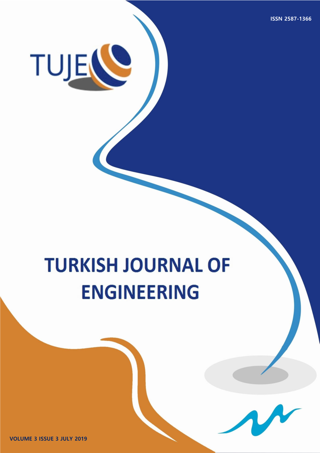 Volume 3 Issue 3 July 2019 Issn 2587-1366