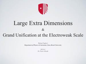 Grand Unification at the Electroweak Scale