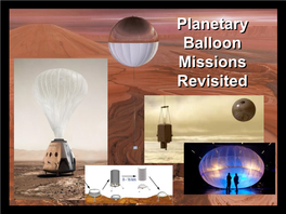 Mars Balloon Drone