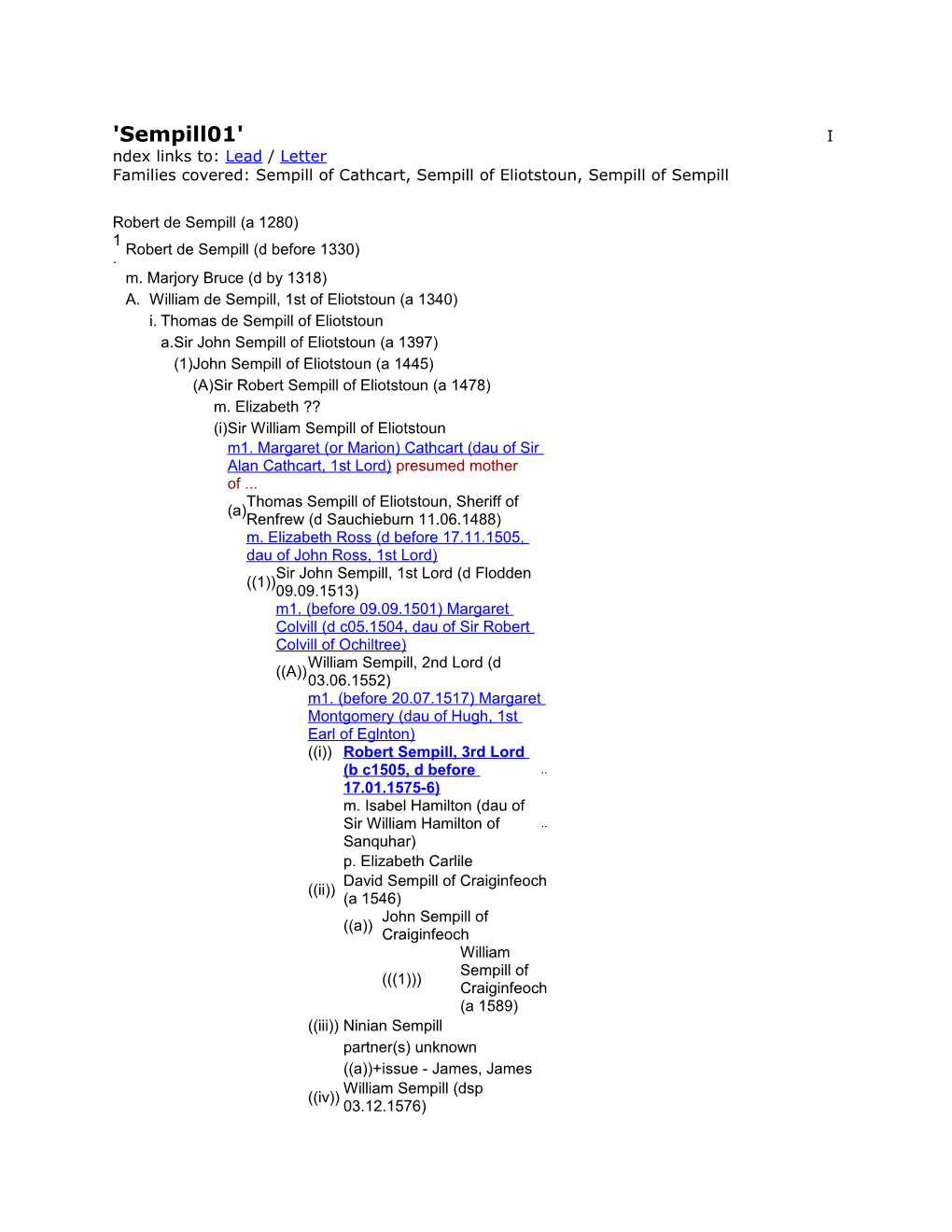 Main Sources: TSP (Sempill), BP1934 (Sempill)