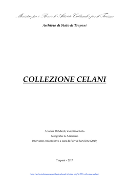 Collezione Celani