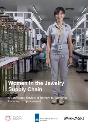 Women in the Jewelry Supply Chain