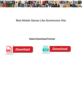 Best Mobile Games Like Summoners War