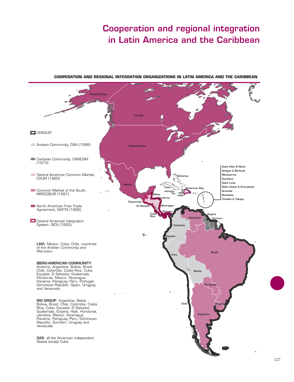 Cooperation and Regional Integration in Latin America and the Caribbean