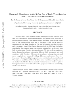 Elemental Abundances in the X-Ray Gas of Early-Type Galaxies With