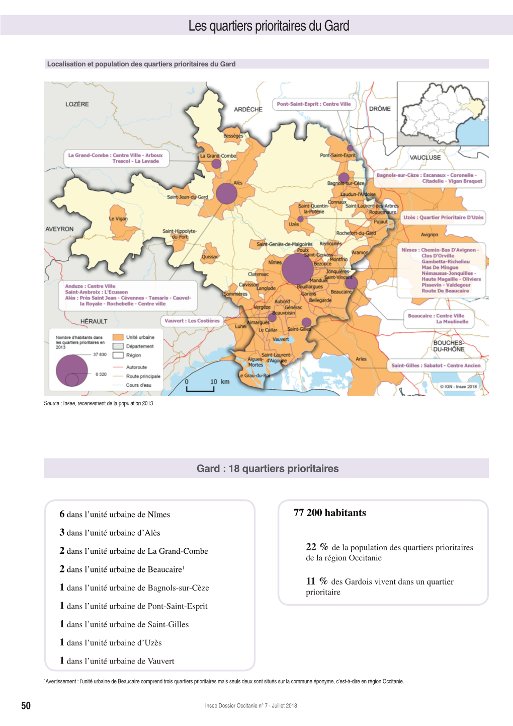 Les Quartiers Prioritaires Du Gard