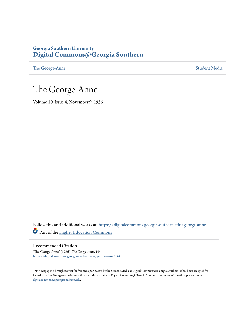 The George-Anne Student Media