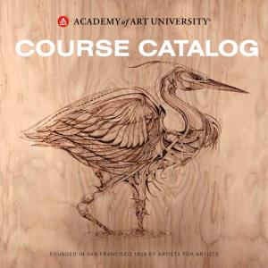 Course Catalog (PDF) | Academy of Art University