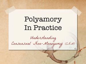 Polyamory in Practice
