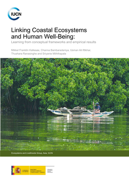 Linking Coastal Ecosystems and Human Well-Being: Learning from Conceptual Frameworks and Empirical Results