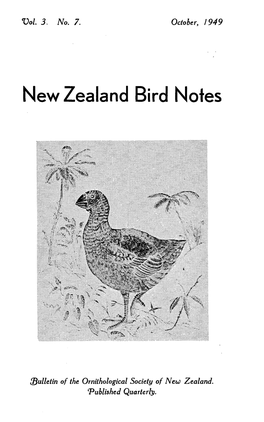 New Zealand Bird Notes