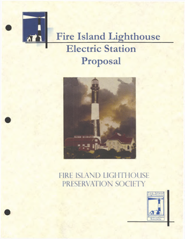 Fire Island Lighthouse Electric Station Proposal