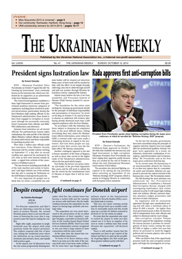 The Ukrainian Weekly 2014, No.41