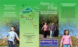 Oromocto Trails Brochure