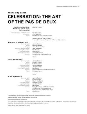 Celebration: the Art of the Pas De Deux 35