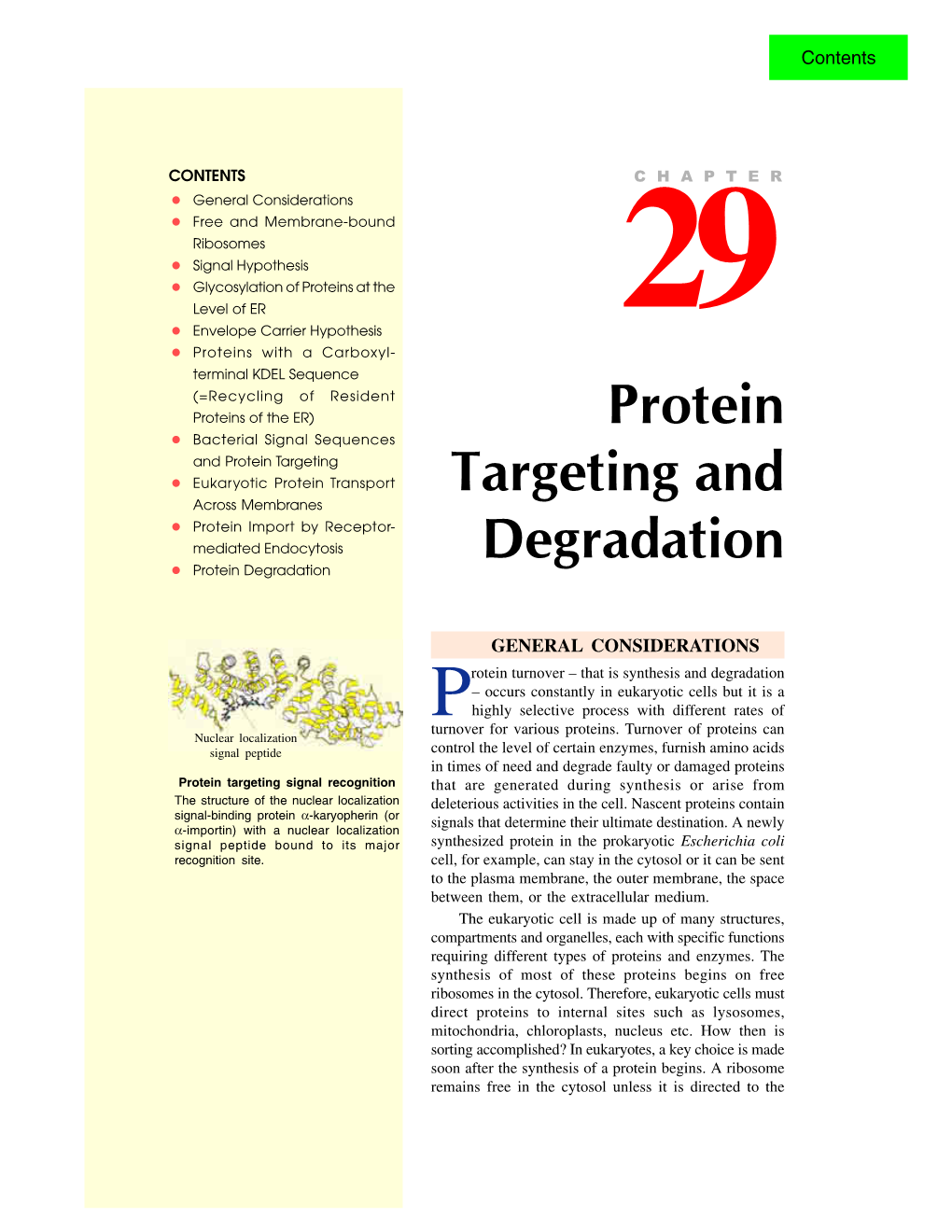 Protein Targeting and Degradation 775