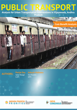 PUBLIC TRANSPORT Analysis for Urban Transportation Interventions in Vijayawada, Andhra Pradesh