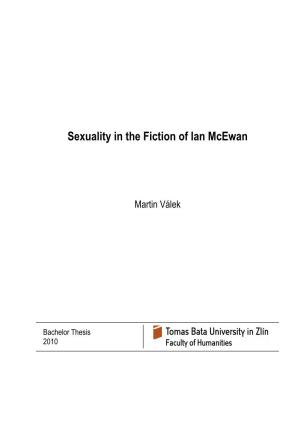 Sexuality in the Fiction of Ian Mcewan