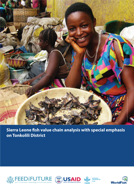 Sierra Leone Fish Value Chain with Special Emphasis on Tonkolili District