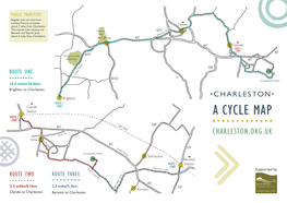 A CYCLE MAP ROUTE 2 START Rail Line C207 A27 CHARLESTON.ORG.UK Wick St Firle the Street A27 Lewes Road C39
