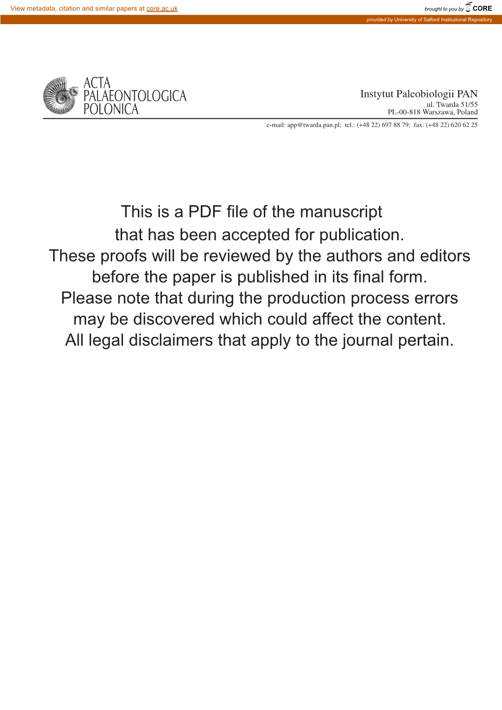 This Is a PDF File of the Manuscript That Has Been Accepted for Publication