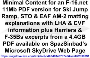 F-16.Net Version: Ski Jump Ramp + STO & EAF Explanations for Harrier