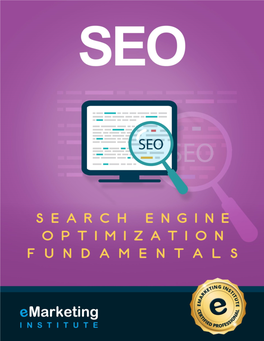 SEO: Search Engine Optimization Fundamentals