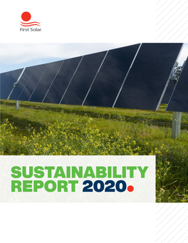 SUSTAINABILITY REPORT 2020 Table of Contents
