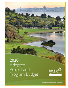 2020 Adopted Project and Program Budget