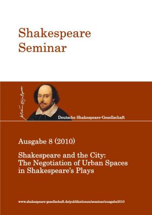 Shakespeare Seminar