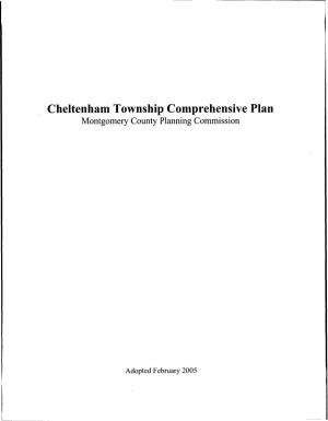 Cheltenham Township Comprehensive Plan Montgomery County Planning Commission
