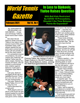 World Tennis Gazette