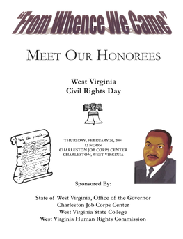 2004 Civil Rights Day Booklet