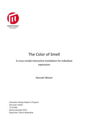 The Color of Smell