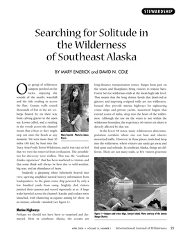 Searching for Solitude in the Wilderness of Southeast Alaska