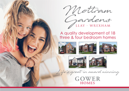 A Quality Development of 18 Three & Four Bedroom Homes