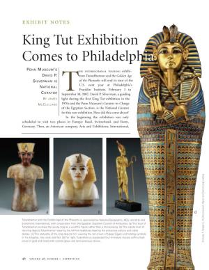 King Tut Exhibition Comes to Philadelphia