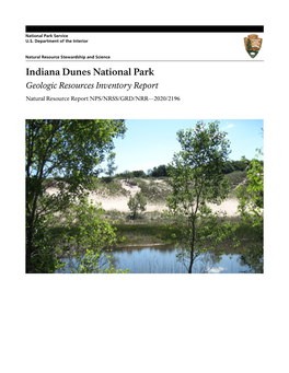 Indiana Dunes National Park:Geologic Resources Inventory