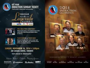 INDUCTION SUNDAY TICKET! a Fanfest Prelude to Monday Night’S Formal Proceedings