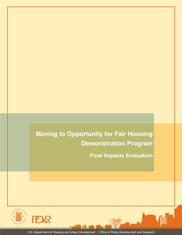 Moving to Opportunity for Fair Housing Demonstration Program