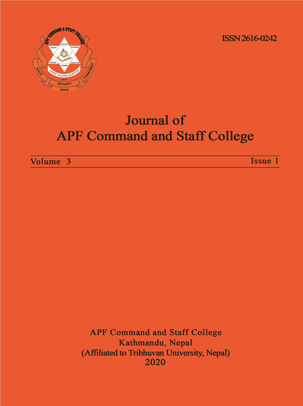 Jounal of APFCSC VOL3 Issue1