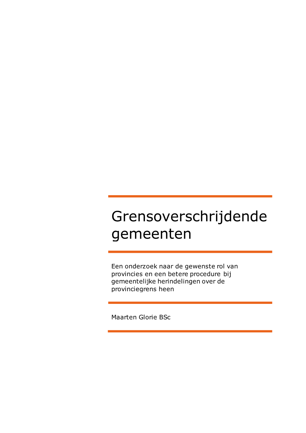 Grensoverschrijdende Gemeenten